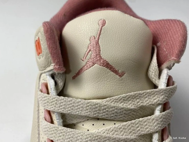 1st Kicks Pink 3 Jordan Retro CK9246-116 Air (W) Rust Sail 0731
